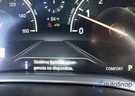 2017 BMW 740I xDrive z USA, uszkodzony, nr VIN WBA7E4C33HGU99969